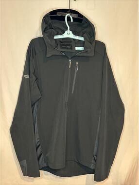 Mens L Fossa 5590 Skyline Soft Shell Half Zip Water Resistant Windproof